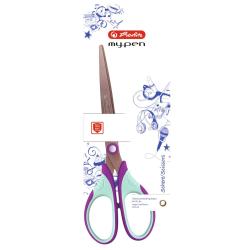 HERLITZ Schere my.pen 18 cm lila/minze