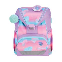 HERLITZ Schultaschen-Set Ultralight Ocean Lights 5-teilig rosa/blau/lila