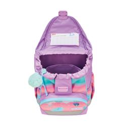 HERLITZ Schultaschen-Set Ultralight Ocean Lights 5-teilig rosa/blau/lila