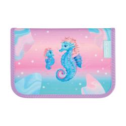 HERLITZ Schultaschen-Set Ultralight Ocean Lights 5-teilig rosa/blau/lila