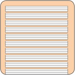 HERLITZ Heft A5 16 Blatt deutsche Lineatur 1 liniert