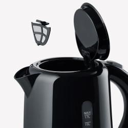SEVERIN Wasserkocher WK 4322 1,7 Liter schwarz
