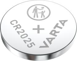 VARTA Lithium Knopfzelle Batterie, 2Stk. CR2025