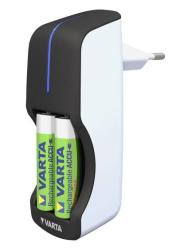 VARTA Ladegerät - Mini Charger inkl. 2x AA Batterien