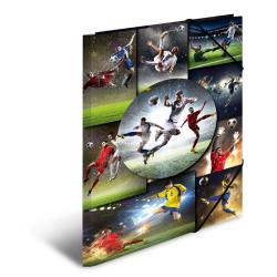 HERMA Sammelmappe A3 Fußball aus Karton bunt