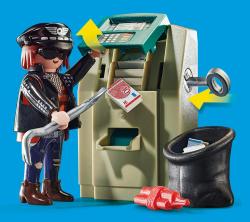 PLAYMOBIL® City Action Polizei-Motorrad: Verfolgung des Geldräubers 32 Teile 70572