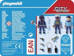 PLAYMOBIL® Figurenset Polizei 18 Teile 70669