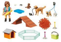 PLAYMOBIL® City Life Geschenkset Hundetrainerin 22 Teile 70676