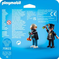 PLAYMOBIL® Duopack Polizist und Sprayer 10-teilig 70822