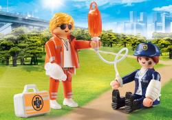 PLAYMOBIL® Notarzt und Polizistin Duopacks 70823