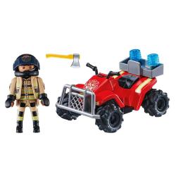 PLAYMOBIL® Feuerwehr-Speed Quad 20 Teile 71090