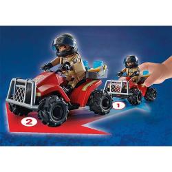 PLAYMOBIL® Feuerwehr-Speed Quad 20 Teile 71090