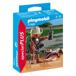 PLAYMOBIL® Forscher mit jungem Kaiman 9 Teile 71168