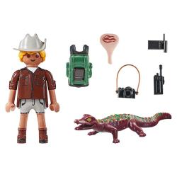 PLAYMOBIL® Forscher mit jungem Kaiman 9 Teile 71168