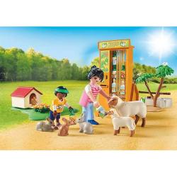 PLAYMOBIL® Erlebnis-Streichelzoo 63 Teile 71191