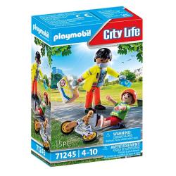 PLAYMOBIL® Sanitäter mit Patient 15 Teile 71245