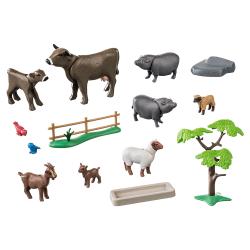 PLAYMOBIL® Country Bauernhoftiere 24 Teile 71307