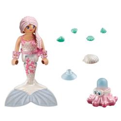 PLAYMOBIL® Meerjungfrau mit Spritzkrake 14 Teile 71477