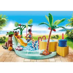 PLAYMOBIL® Kinderbecken mit Whirlpool 53 Teile 71529