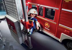 PLAYMOBIL Act!on Heroes Feuerwehr-Megaset 185 Teile 71603