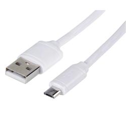 VIVANCO Micro USB-Kabel 0,5 m weiß 