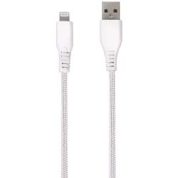 VIVANCO LongLife Lightning USB Verbindung 2,5 m weiß 