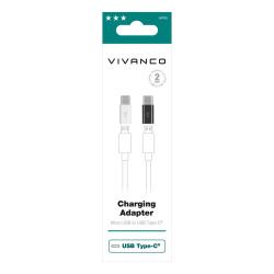 VIVANCO Ladegerät Set USB Type-C™ weiß/schwarz