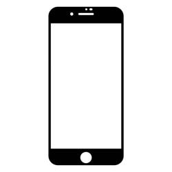 VIVANCO Full Screen Displayschutzglas für iPhone SE (2.Gen) transparent