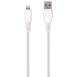 VIVANCO LongLife Lightning USB Verbindung 0,5 m weiß 