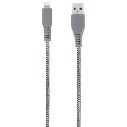 VIVANCO LongLife Lightning USB Verbindung 0,5 m grau 