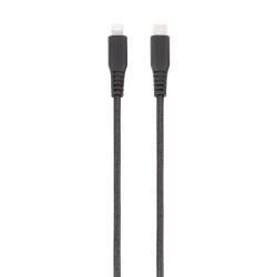 VIVANCO High Quality LongLife Lightning USB-Type-C™ Kabel 0,5 m schwarz