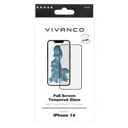 VIVANCO Full Screen Displayschutzglas für iPhone 14