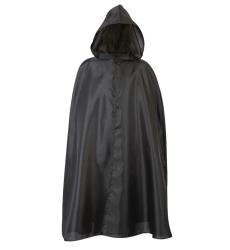 Cape Secret mit Kapuze Größe 152-164 schwarz