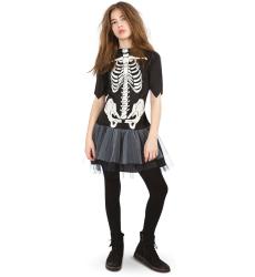 Kleid Bones Größe 140 schwarz