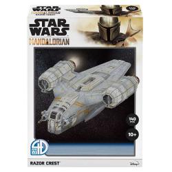 REVELL Kartonmodellbausatz STAR WARS The Mandalorian Razor Crest 1:64 140 Teile