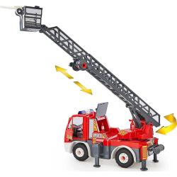 REVELL First Construction Feuerwehrauto Leiterwagen 74 Teile rot