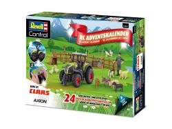 REVELL Adventkalender RC Claas Traktor grün