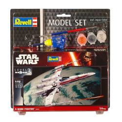 REVELL Modellbausatz STAR WARS X-Wing Starfighter 1:112 21 Teile