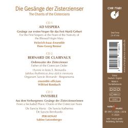 Die Gesänge der Zisterzienser, 3 Audio-CD - CD