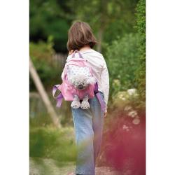 NICI Rucksack mit Plüschtier Koala 21 x 26 cm rosa