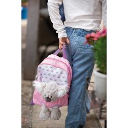 NICI Rucksack mit Plüschtier Koala 21 x 26 cm rosa