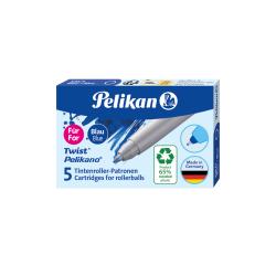 PELIKAN Tintenpatronen für Pelikano/Twist 5 Stück blau
