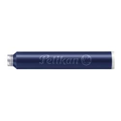 PELIKAN Tintenpatronen 4001 6 Stück blau-schwarz