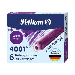 PELIKAN Tintenpatronen 4001 6 Stück violett