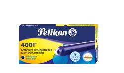 PELIKAN Großraum-Tintenpatrone 4001 5 Stück blau