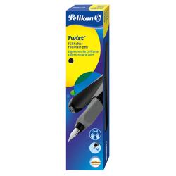 PELIKAN Füllhalter Twist universell Feder M schwarz