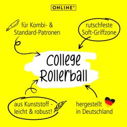 ONLINE Rollerball College Manga schwarz/weiß