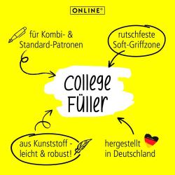 ONLINE Füller College Fluffy Dogs 0,5 mm Rechtshänder bunt