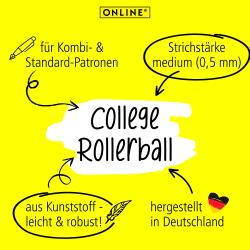 ONLINE Rollerball College Be Unique 0,5 mm bunt