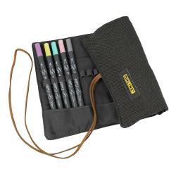 ONLINE Roll Pouch inklusive 5 Calli Brush Pens pastell